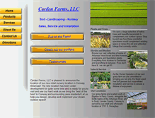 Tablet Screenshot of cardenfarms.com